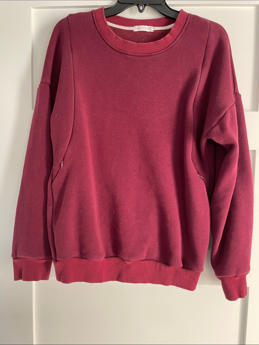 Women's Maternity/Nursing Crewneck Sweatshirt